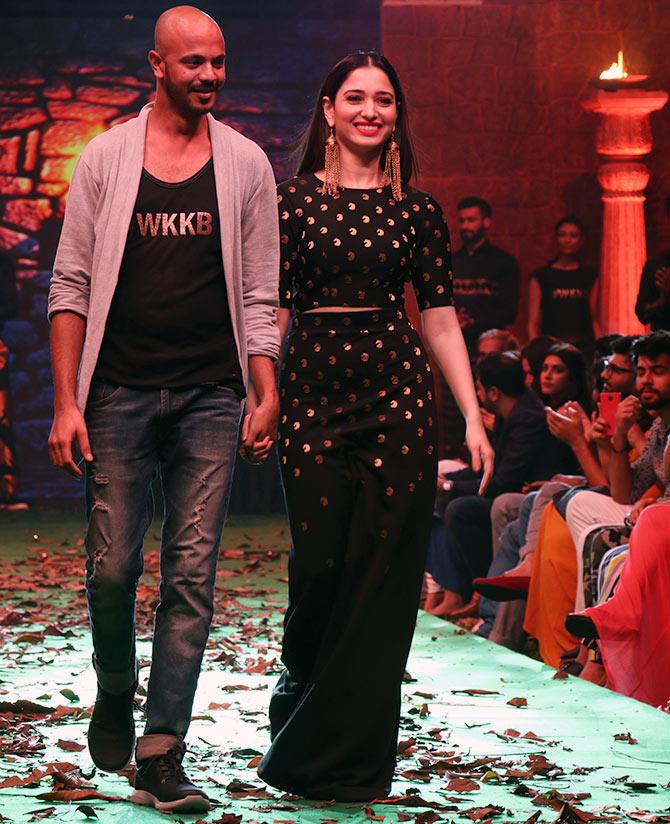 tamannah bhatia for saurabh shrivastav show