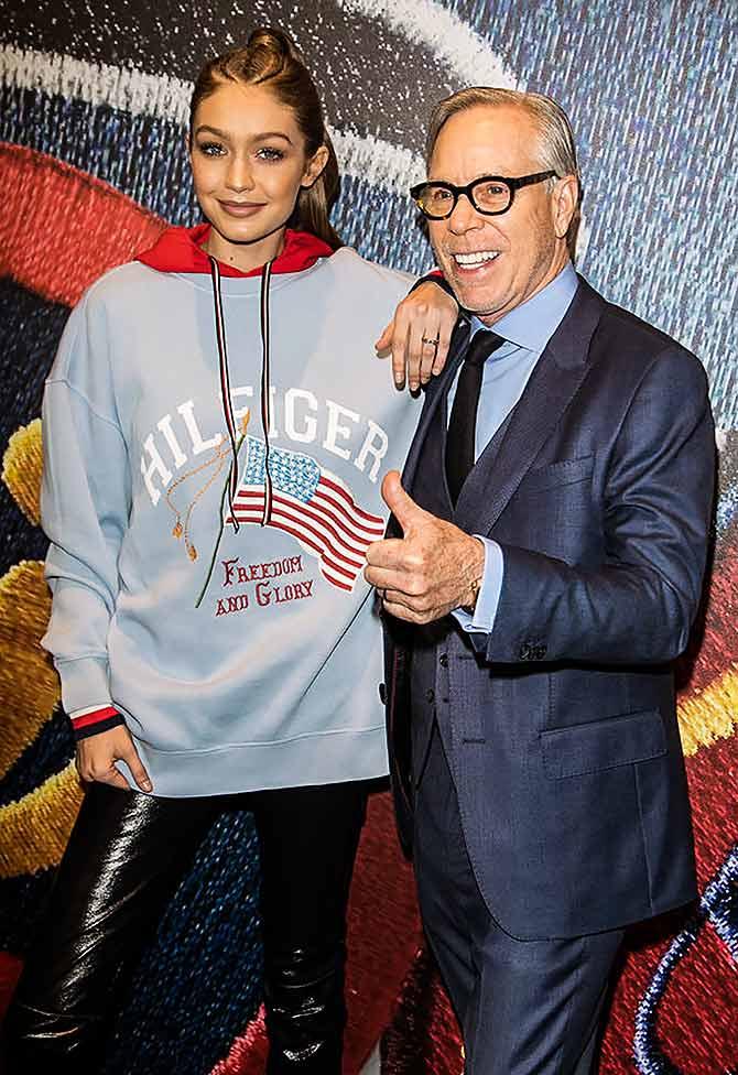 gigi hadid and tommy hilfiger