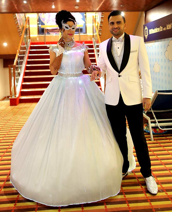 Adel Sajan and Sana Shaikh wedding