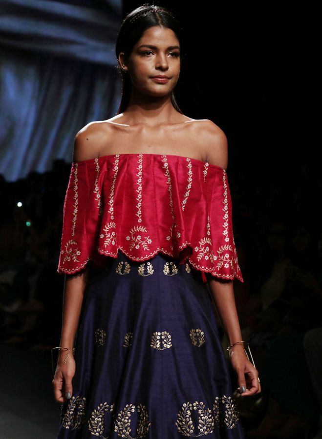 Saiyami Kher Nachiket Barve Lakme Fashion Week