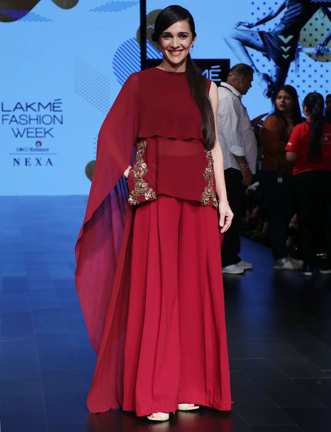 Tara Sharma Lakme Fashion Week