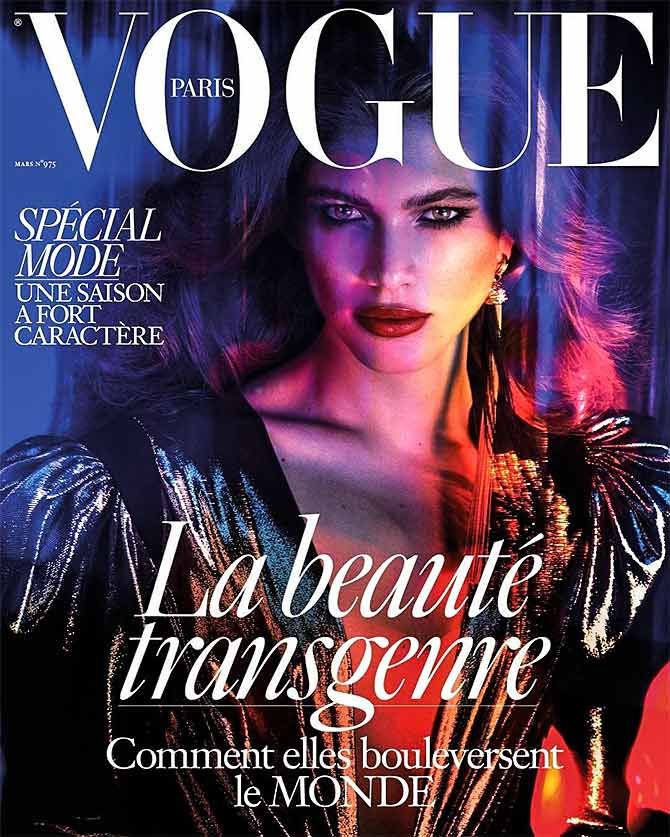 Valentina Sampaio in Vogue Paris