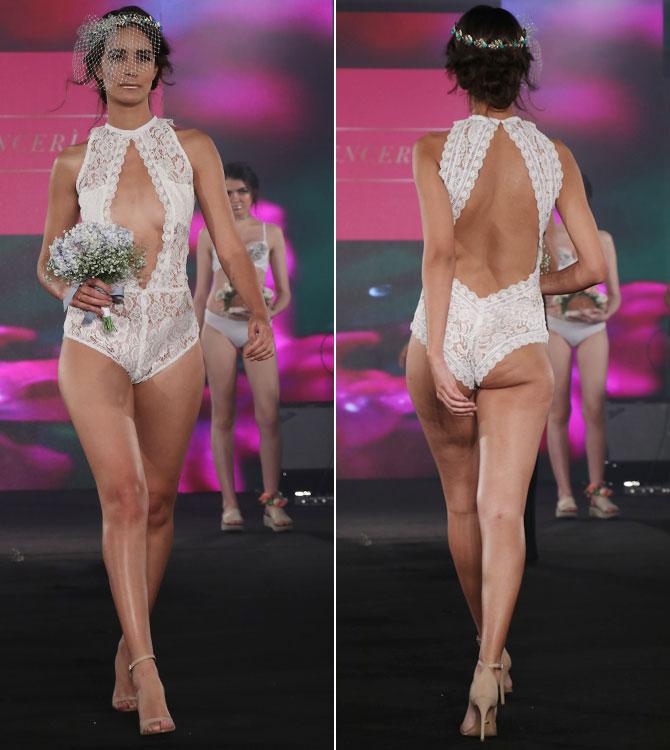 Karishma Jumani collection at India Intimate Fashion Week