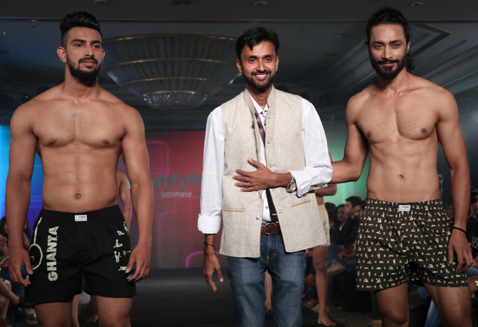 Yogesh Mittal collection at India Intimate Fashion Week