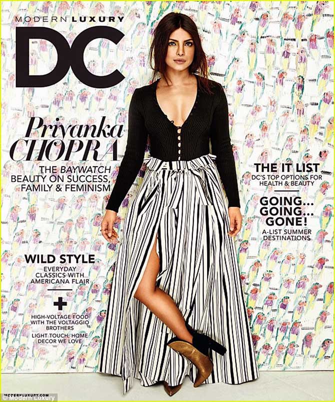 Priyanka chopra on Modern luxury mag cover