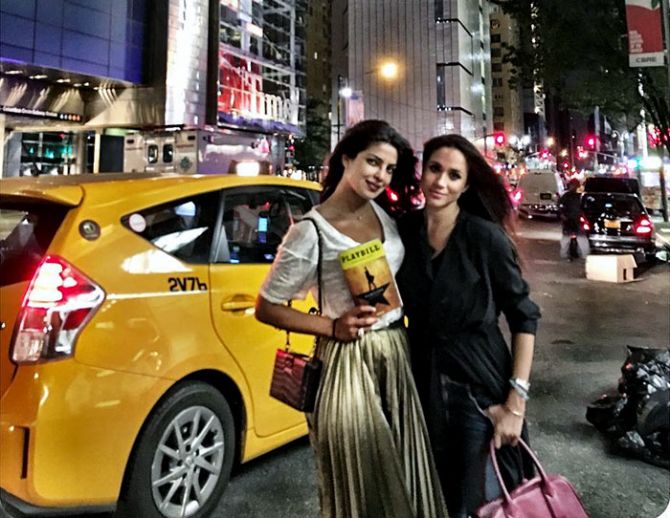 Priyanka Chopra and Meghan Markle