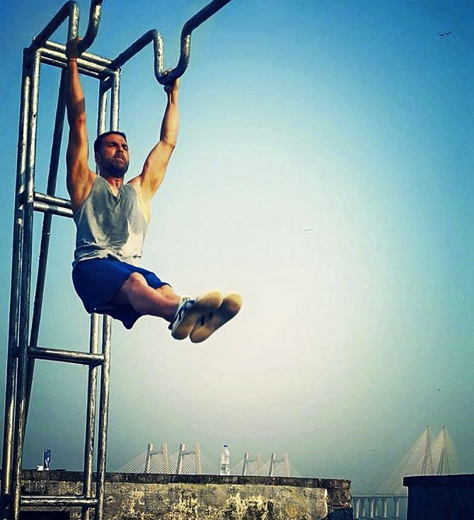 Akshay Kumar fitness routine