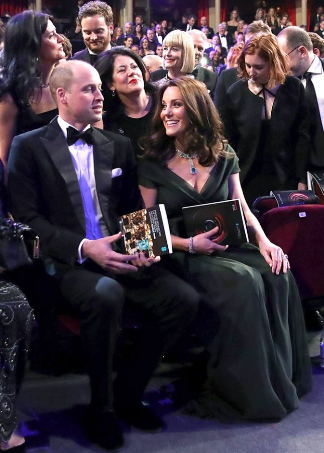 Kate Middleton at BAFTA 2018