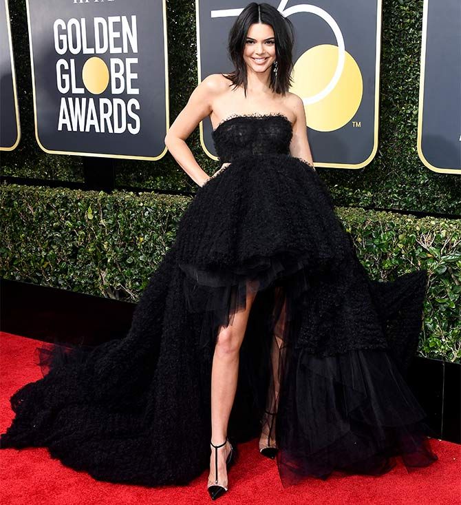 Kendall Jenner at 75th golden globes