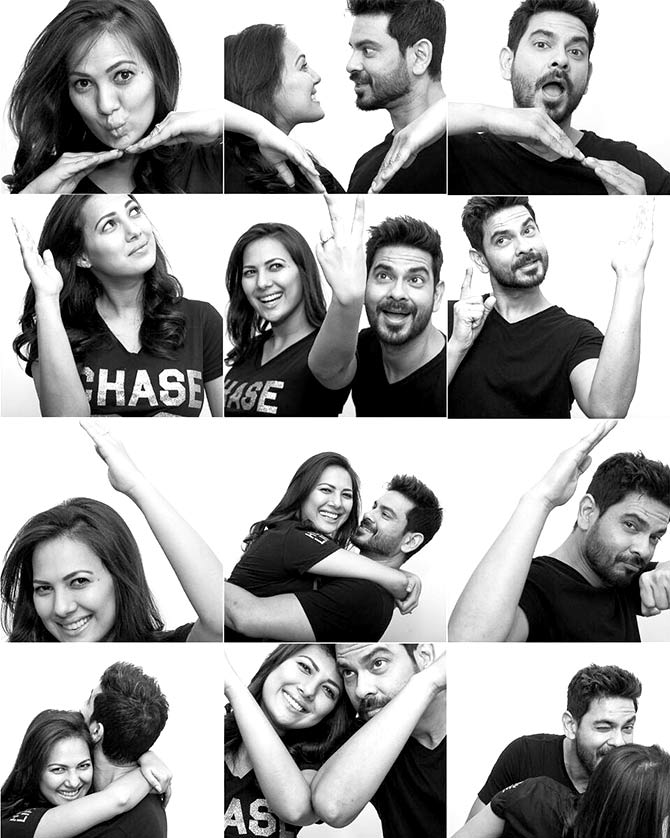 Rochelle Rao and Keith Sequeira