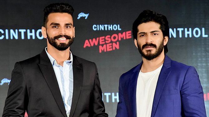 Harshvardhan, Arpinder launch Cinthol's grooming products