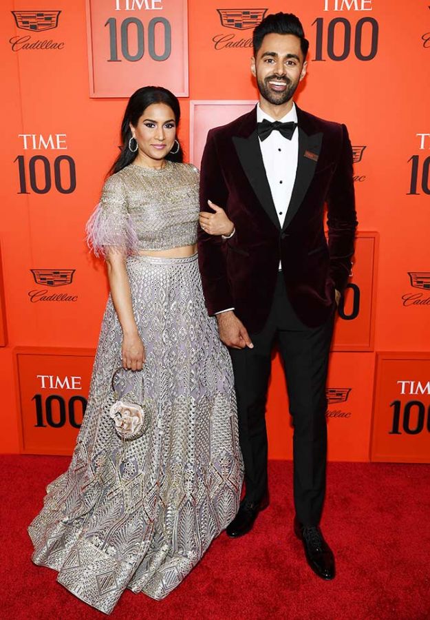 Hasan Minhaj and Beena Patel attend Time Gala 100 in New York on April 23, 2019