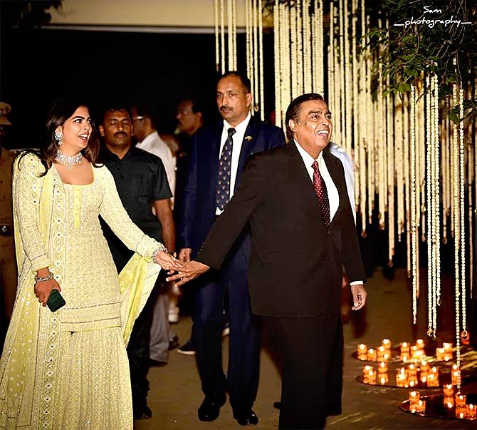 Akash Ambani's pre-wedding celebrations in Mumbai
