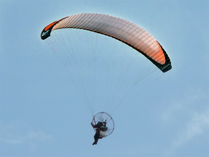 paragliding in Kamshet