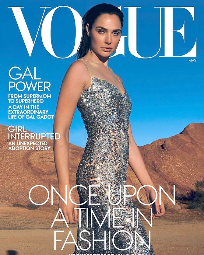 Gal Gadot on Vogue May issue