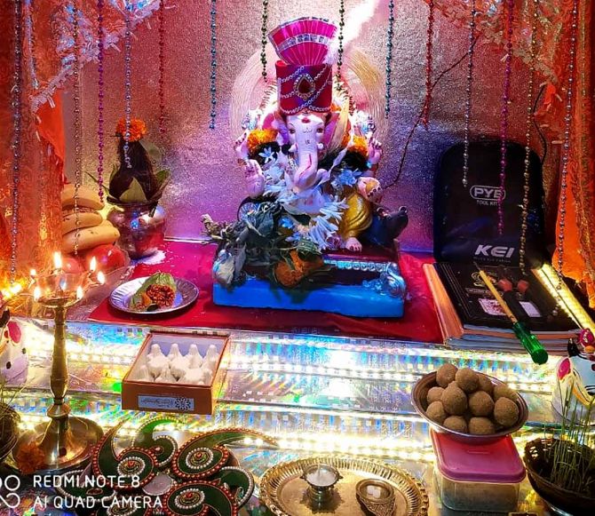 Readers tell us how they are celebrating Ganeshotsav