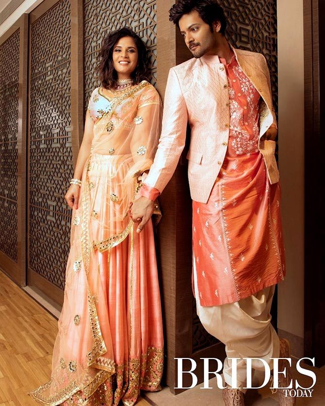 Richa Ali Fazal's pre-wedding photoshoot for Brides Today magazine
