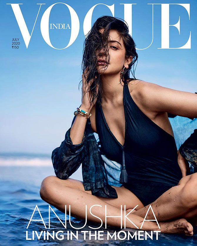Anushka Sharma on Vogue India's July issue