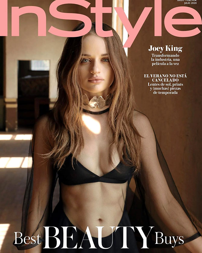 Joey King for In Style Mexico July cover