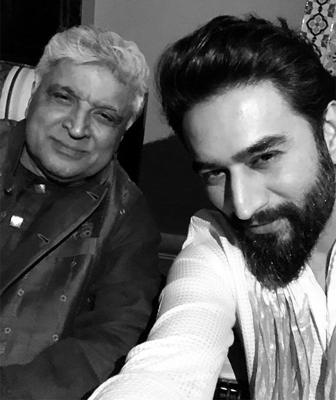 Shekhar Ravjiani with Javed Akhtar