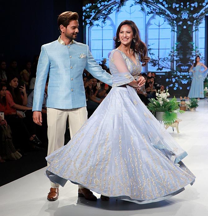 Rochelle and Keith at Bombay Times Fashion Week 2020