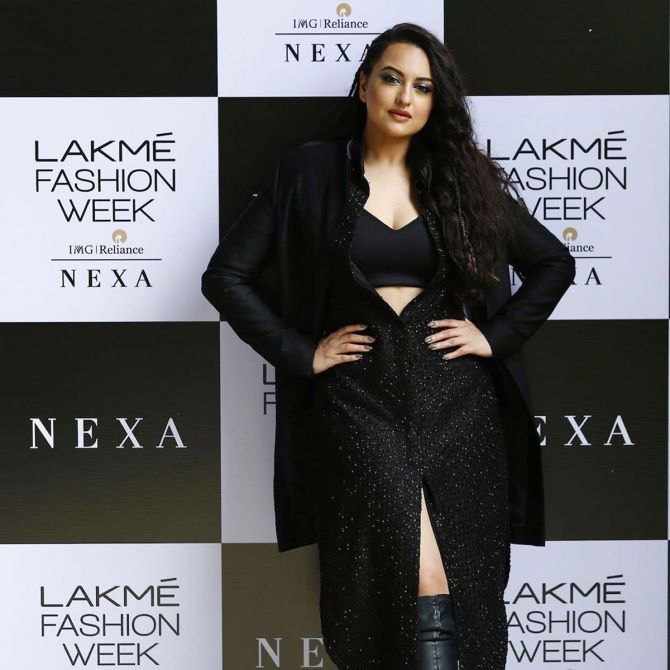 Sonakshi, Ishaan walk for Kunal Rawal at Lakme Fashion Week 2020