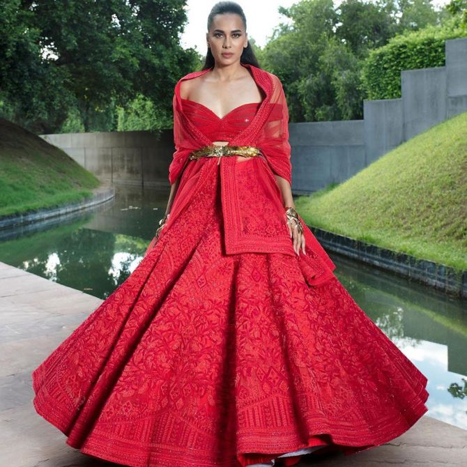 Models in Shantanu and Nikhil at India Couture Week 2020