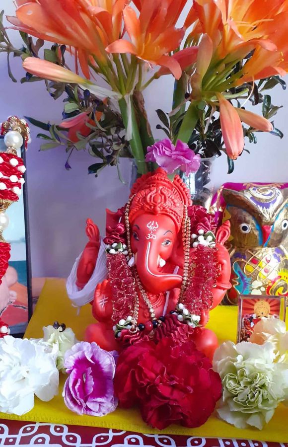 Welcoming Ganesha