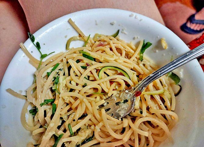 Lemony Zoodle Spaghetti