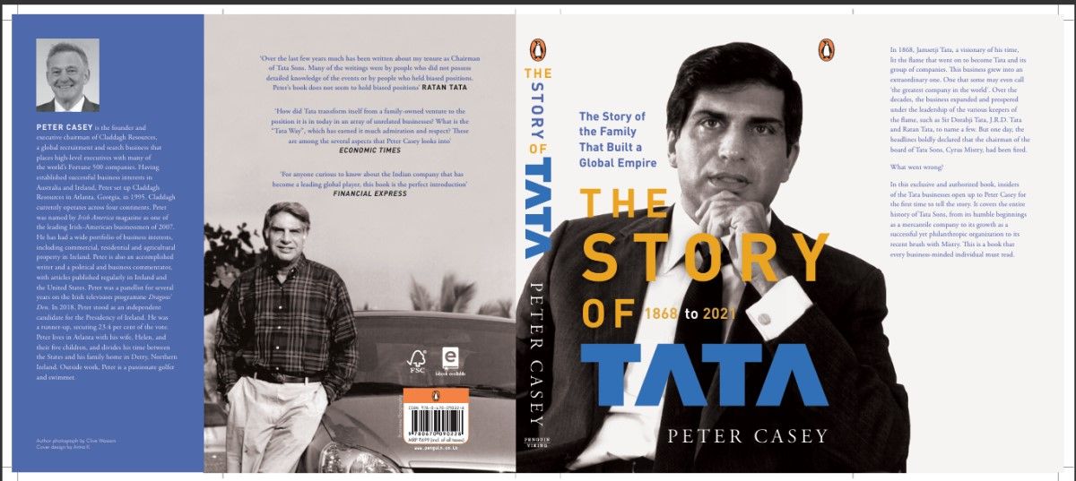 Ratan Tata - book cover - the story of Tata