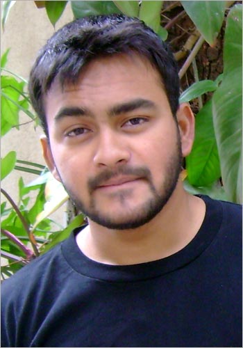 Engineering student Zeeshan Ali