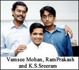 Ram Prakash, Sreeram K S, and Vamsi Mohan 