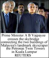 Prime Minister A B Vajpayee in Malaysia