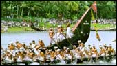 The famous Kerala boat race
