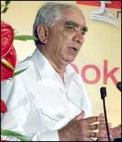 Finance Minister Jaswant Singh. Photo: Jewella C Miranda