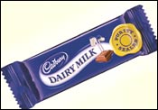 The new 'purity-sealed' packaging for Cadbury 