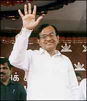 Finance Minister P Chidambaram. Photo: Getty Images