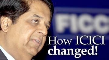 K V Kamath, ICICI Bank MD and CEO. Photo: AFP/Getty Images