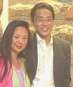 Banyan Tree group founder Ho Kwon Ping with wife Claire Chiang.