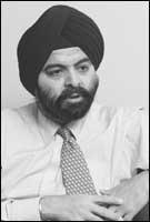 Ajay Banga, co-head (global ops), Citibank