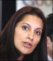 Sukhinder Singh Cassidy, vice president, Asia-Pacific and Latin America, Google. Photograph: Manan Vatsyayana/AFP/Getty Images