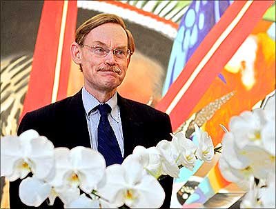 Robert Zoellick, US President George W. Bush's choice to head the World Bank in replace of Paul Wolfowitz. Photograph: Evaristo Sa/AFP/Getty Images