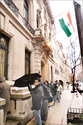 Indian consulate office at NY