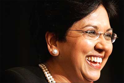 PepsiCo's chairperson and CEO Indra Nooyi. | Photograph: Joe Raedle/Getty Images
