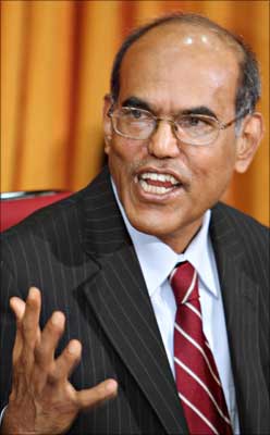 Reserve Bank of India Governor Duvvuri Subbarao. | Photograph: Indranil Mukherjee/AFP/Getty Images