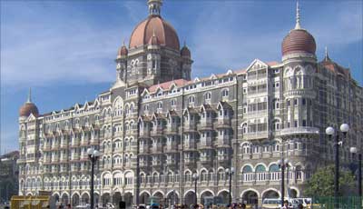 Hotel Taj Palace in Mumbai. | Photograph: Rediff Archives