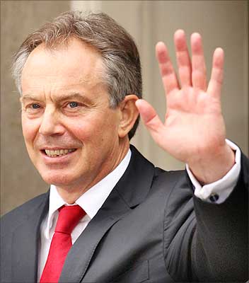 Ex British PM Tony Blair