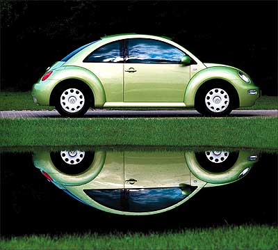 Volkswagen Beetle. Photograph, courtesy Volkswagen. AG/Getty Images