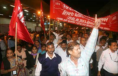 AAI staff strike- 2008