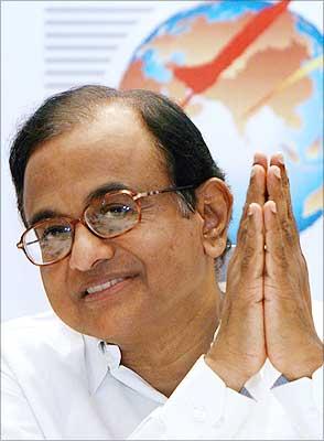 Finance Minister P Chidambaram. Photograph: Tauseef Mustafa/AFP/Getty Images